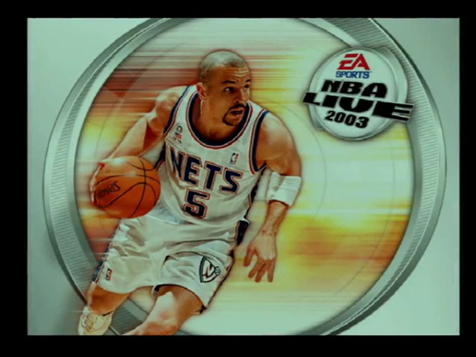 NBA Live 2003 Play Station 2 PAL Gameplay