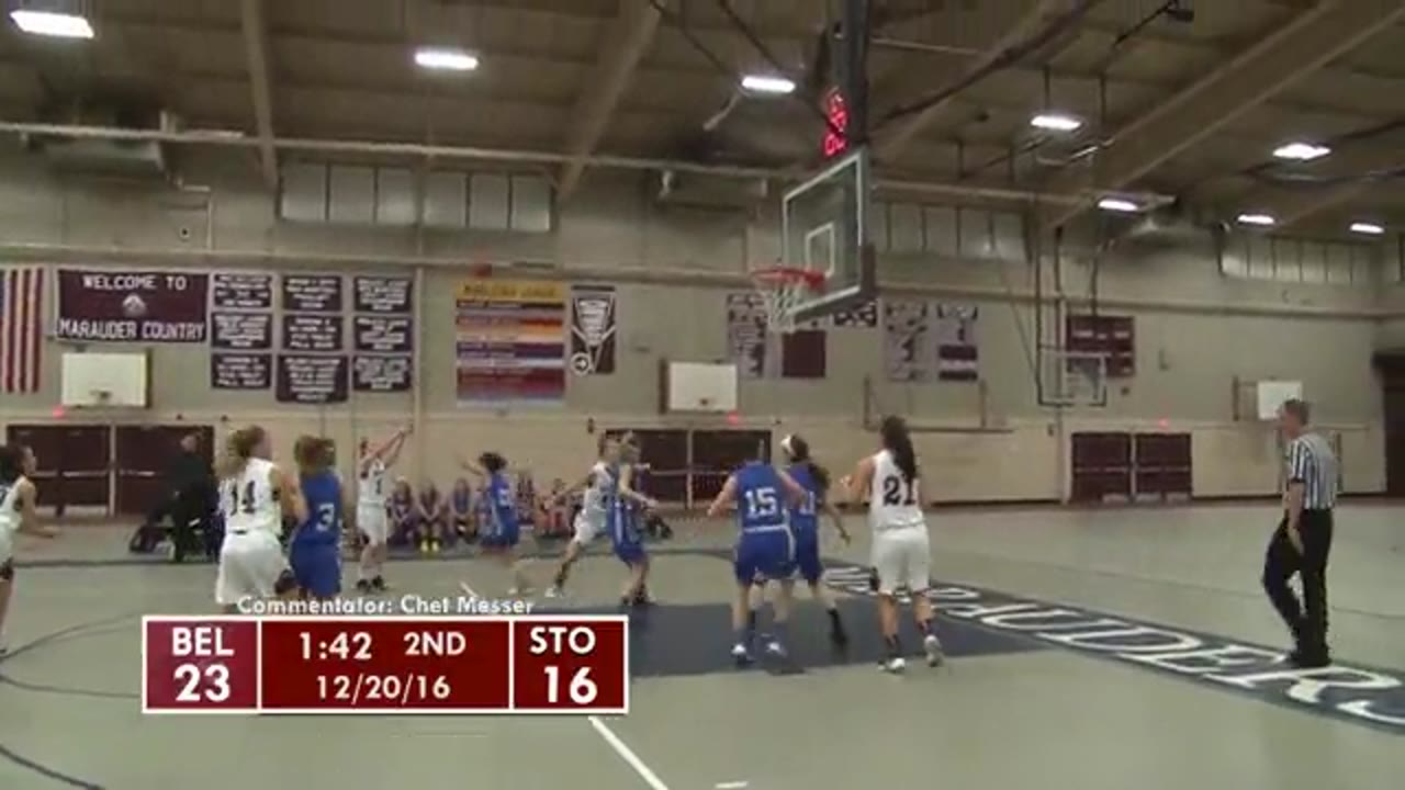 BHS Varsity Girls Basketball Highlights 2016-2017