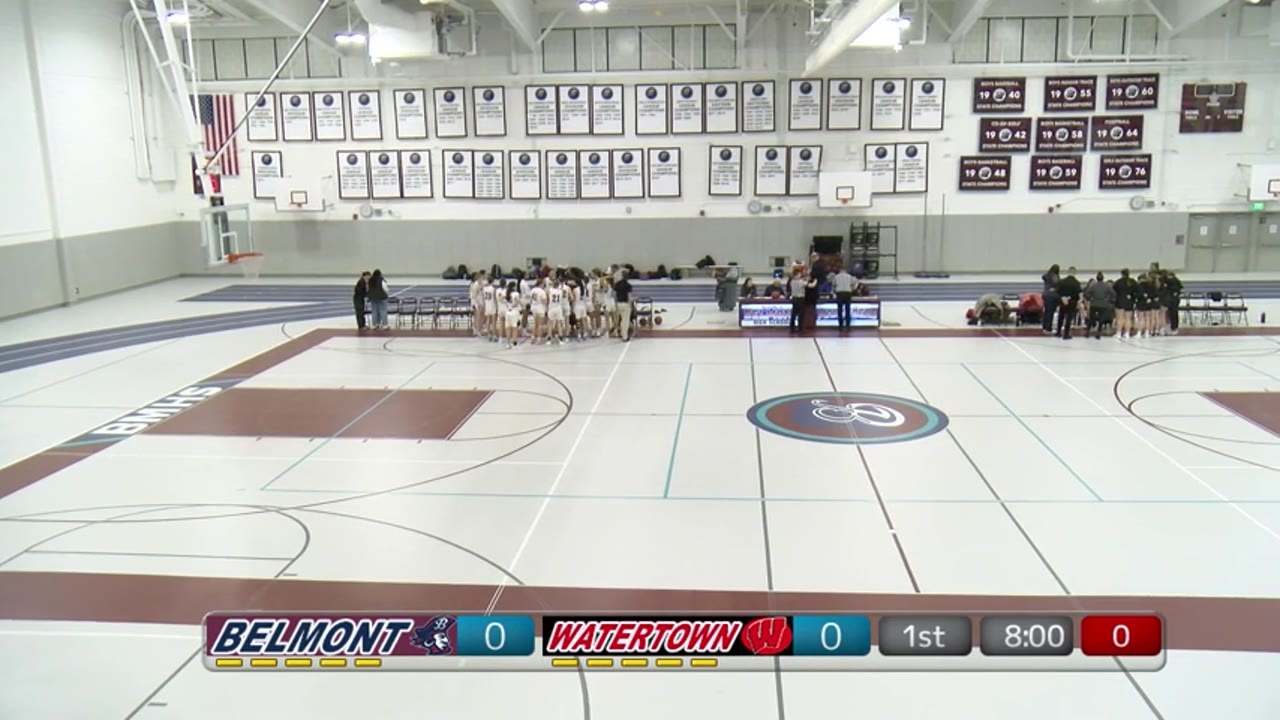 Belmont HS Girls Varsity Basketball: Marauders vs Watertown Raiders 12/17/24