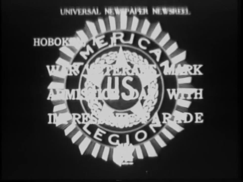Veterans Parade in Hoboken, NJ, 1933/11/06