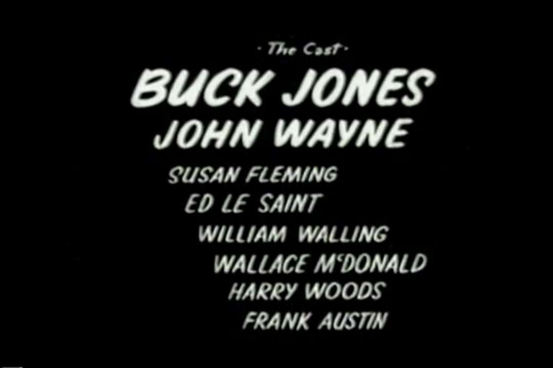 The Range Feud (1931) - Buck Jones and John Wayne