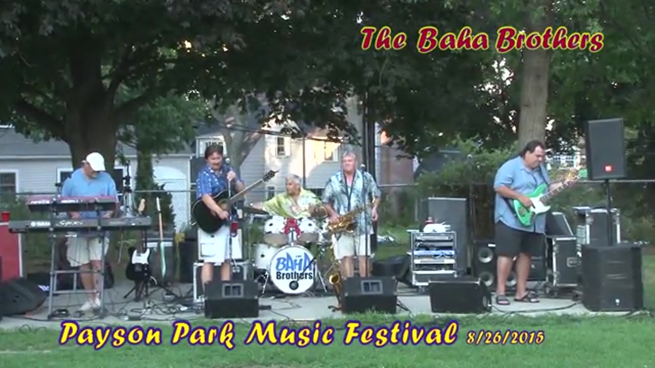 Payson Park Music Festival: Baha Boys 08/26/15