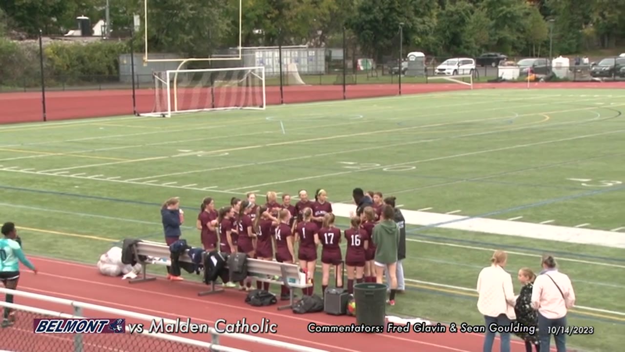 BHS Girls Varsity Soccer: Marauders vs Malden Catholic 10/14/23