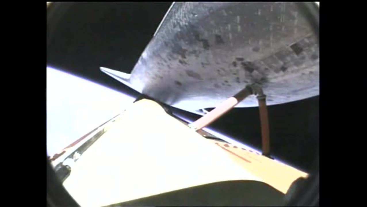 STS-134 External Tank Jettison