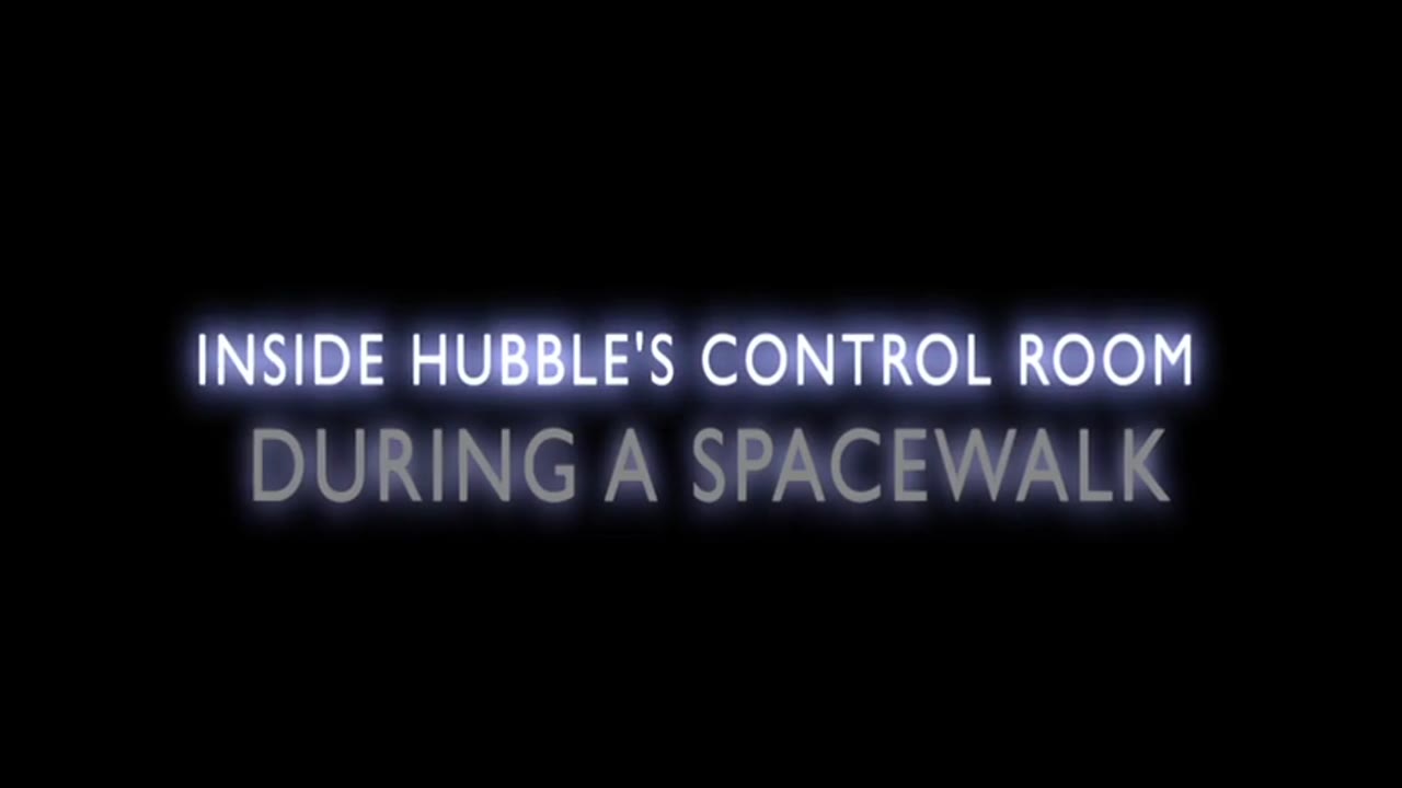Inside Hubble's Control Room During a Spacewalk