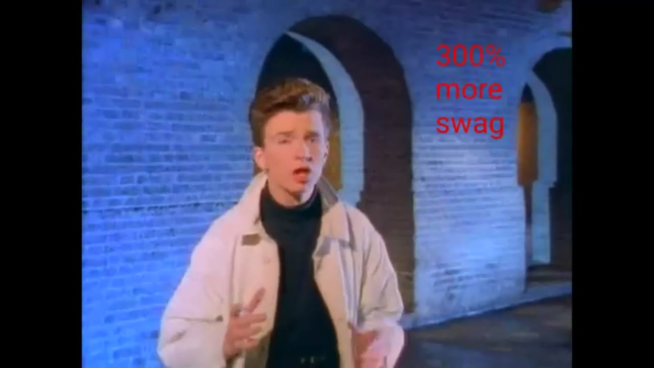 give you up rick ashley music video (edited)