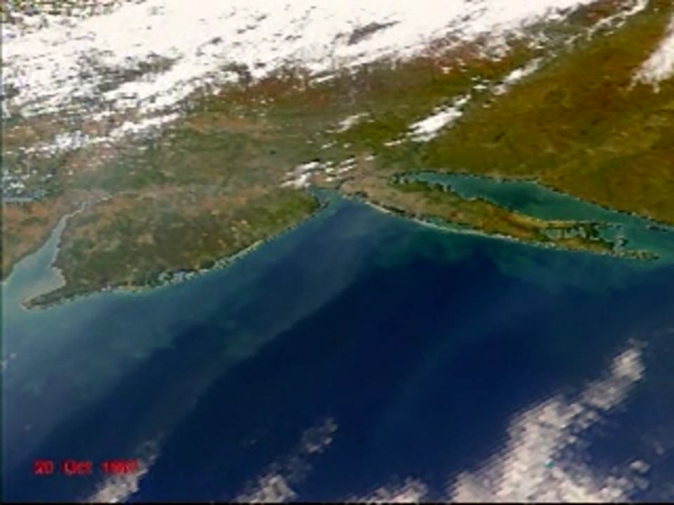 New York City True Color Time Lapse from SeaWiFS