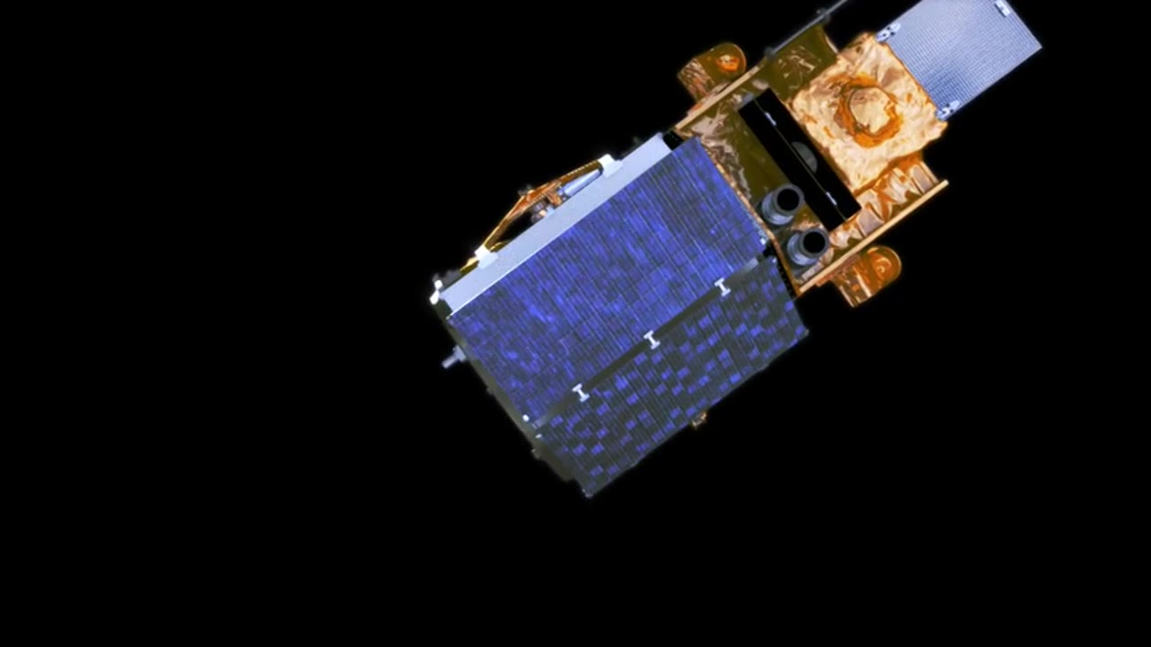 Glory Solar Array Deployment