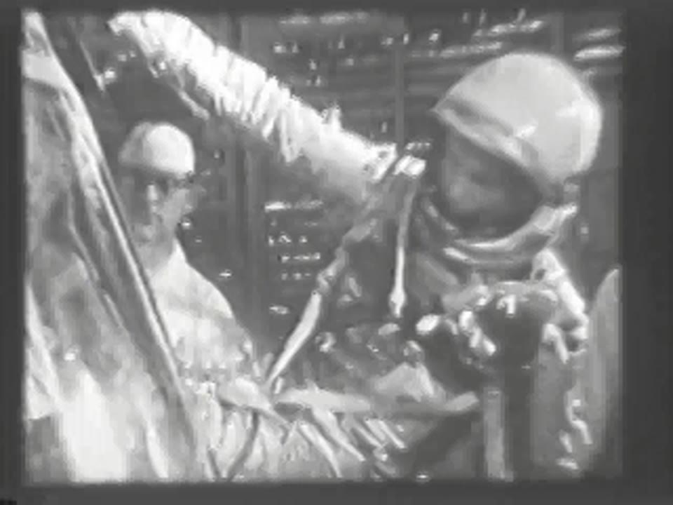 John Glenn: Enters Friendship 7 to Prepare for Launch