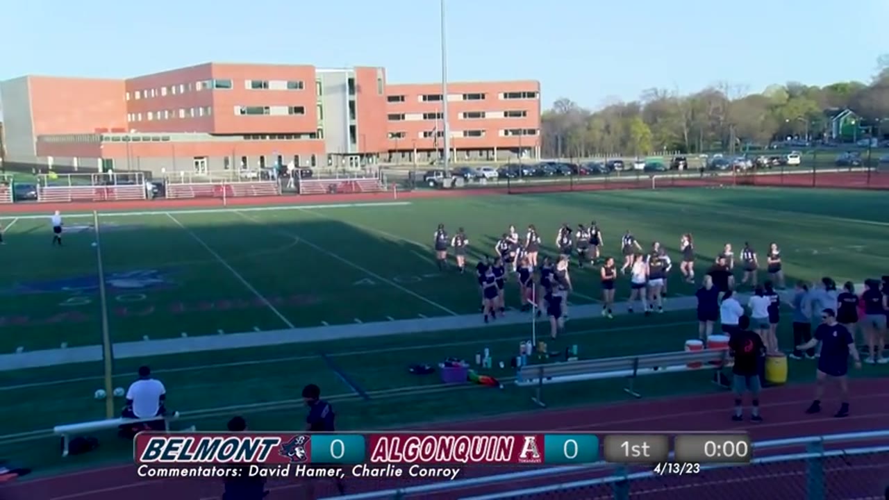 Belmont HS Girls Varsity Rugby: Marauders vs Algonquin Titans 04/13/23