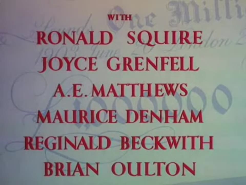 Man with a Million (1954)