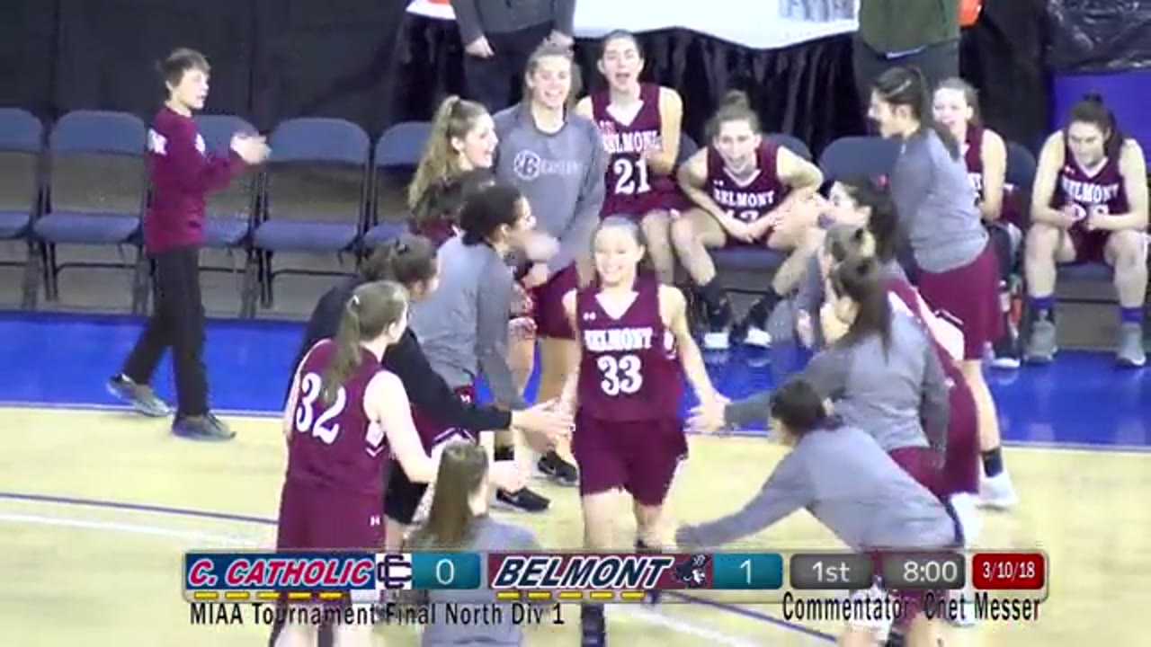 BHS Varsity Girls Basketball: Marauders vs Central Catholic 03/10/18