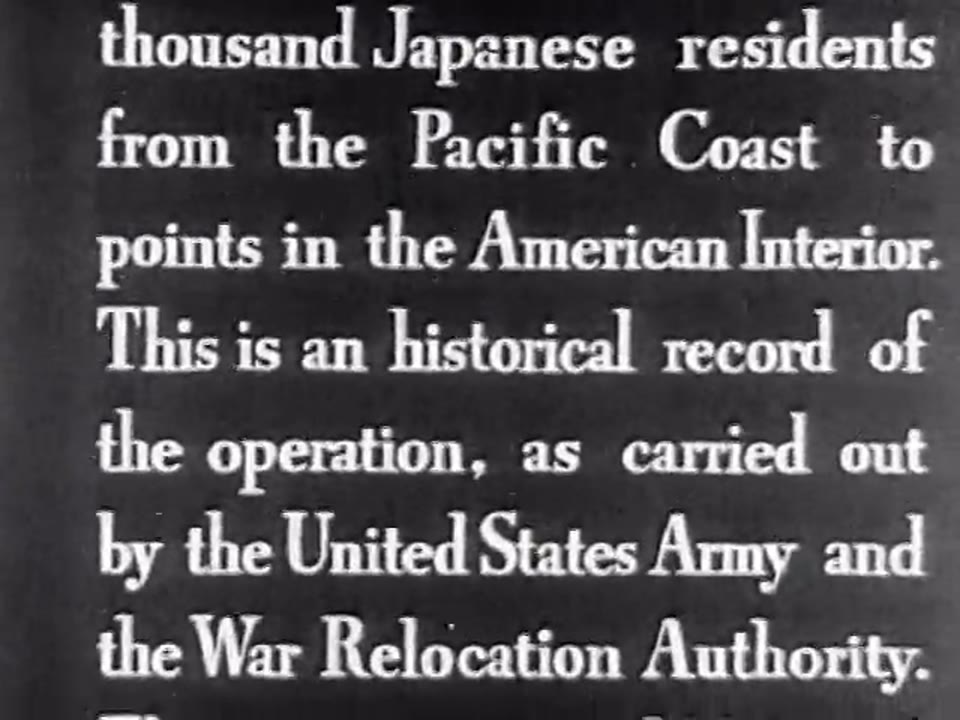 Japanese Relocation