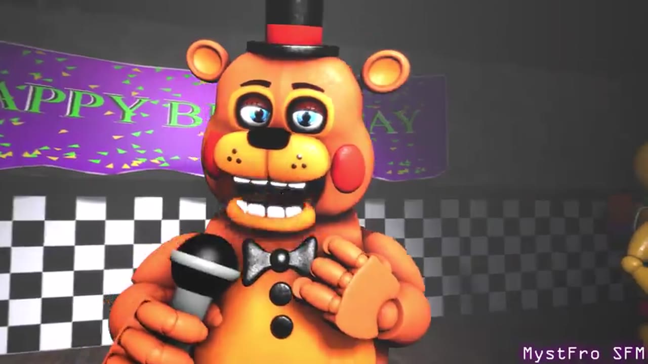 Five Nights At Freddy's Song (FNAF SFM 4K Remake)(TIFWhitney Remix)