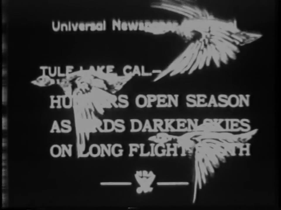Hunters Open Season, 1933/11/06