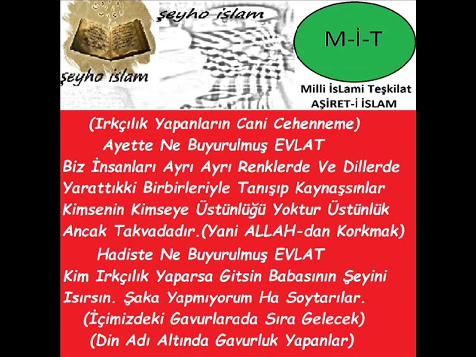 Irkçılık Yapanların Cani Cehenneme İnstrumentals