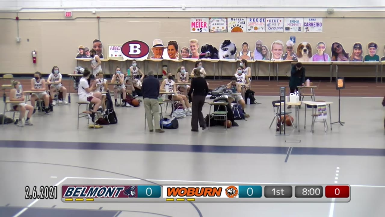 BHS Varsity Girls Basketball: Marauders vs Woburn 02/06/21