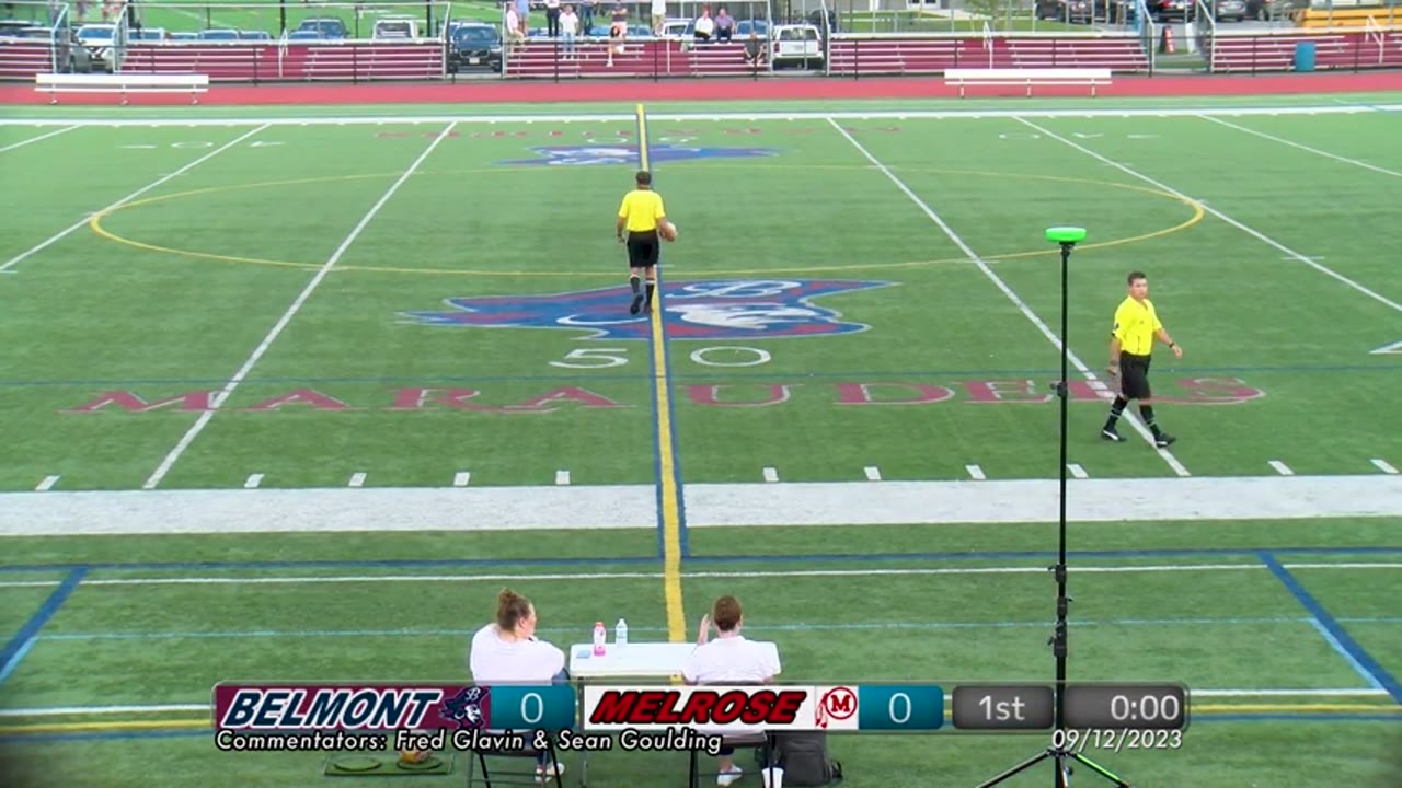 Belmont HS Girls Varsity Soccer: Marauders vs Melrose Raiders 09/12/23