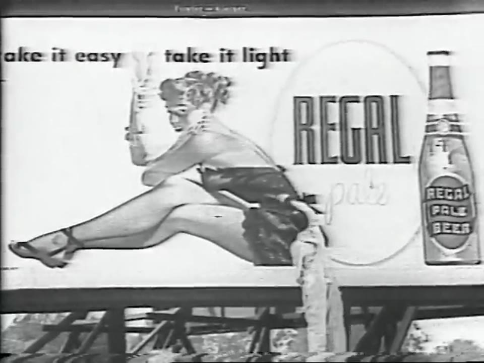 1083 Regal Pale Beer Screen Ad