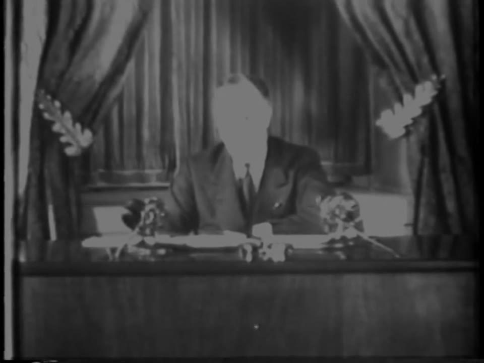 President Speaks To The Nation, 1933/05/08
