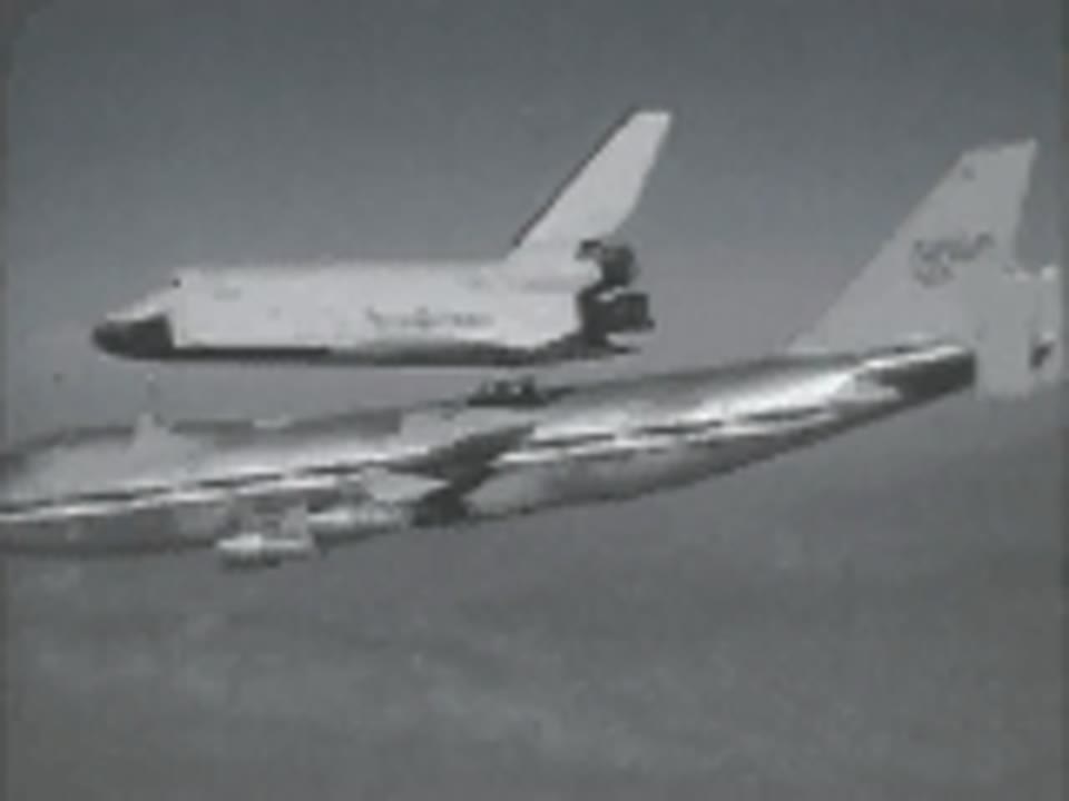 Approach and Landing Tests (ALT) - Shuttle Enterprise 747 SCA separation