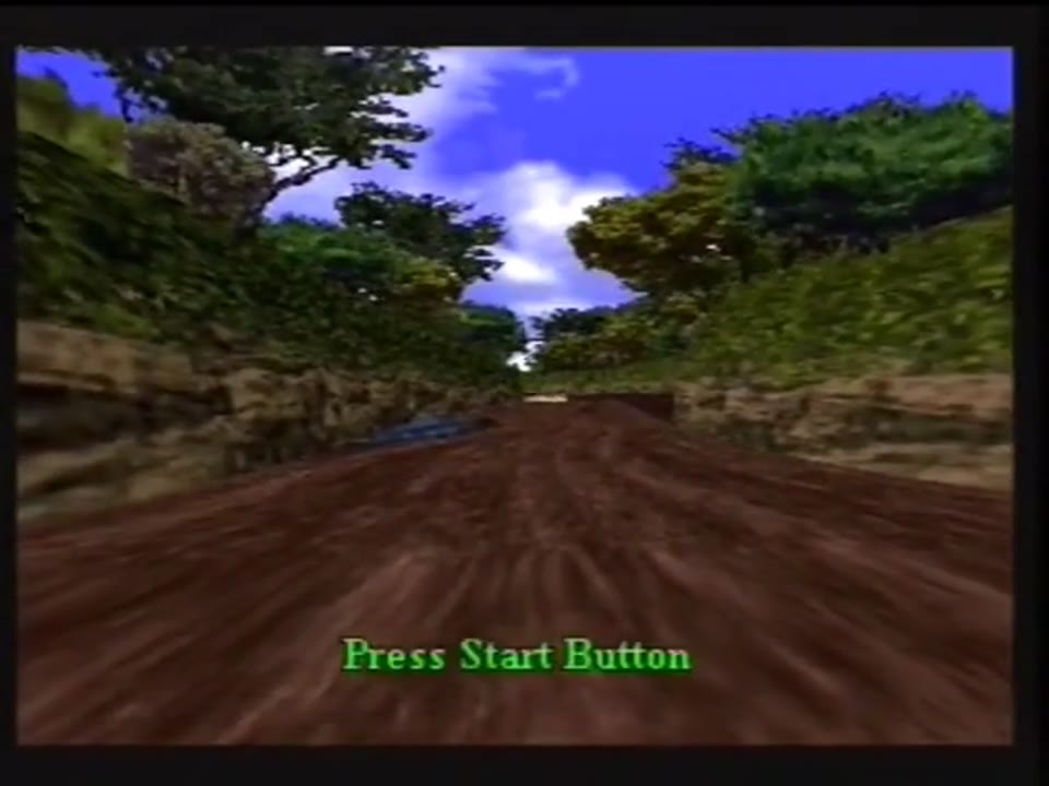 Sega Rally Championship 1995 Sega Saturn PAL Gameplay