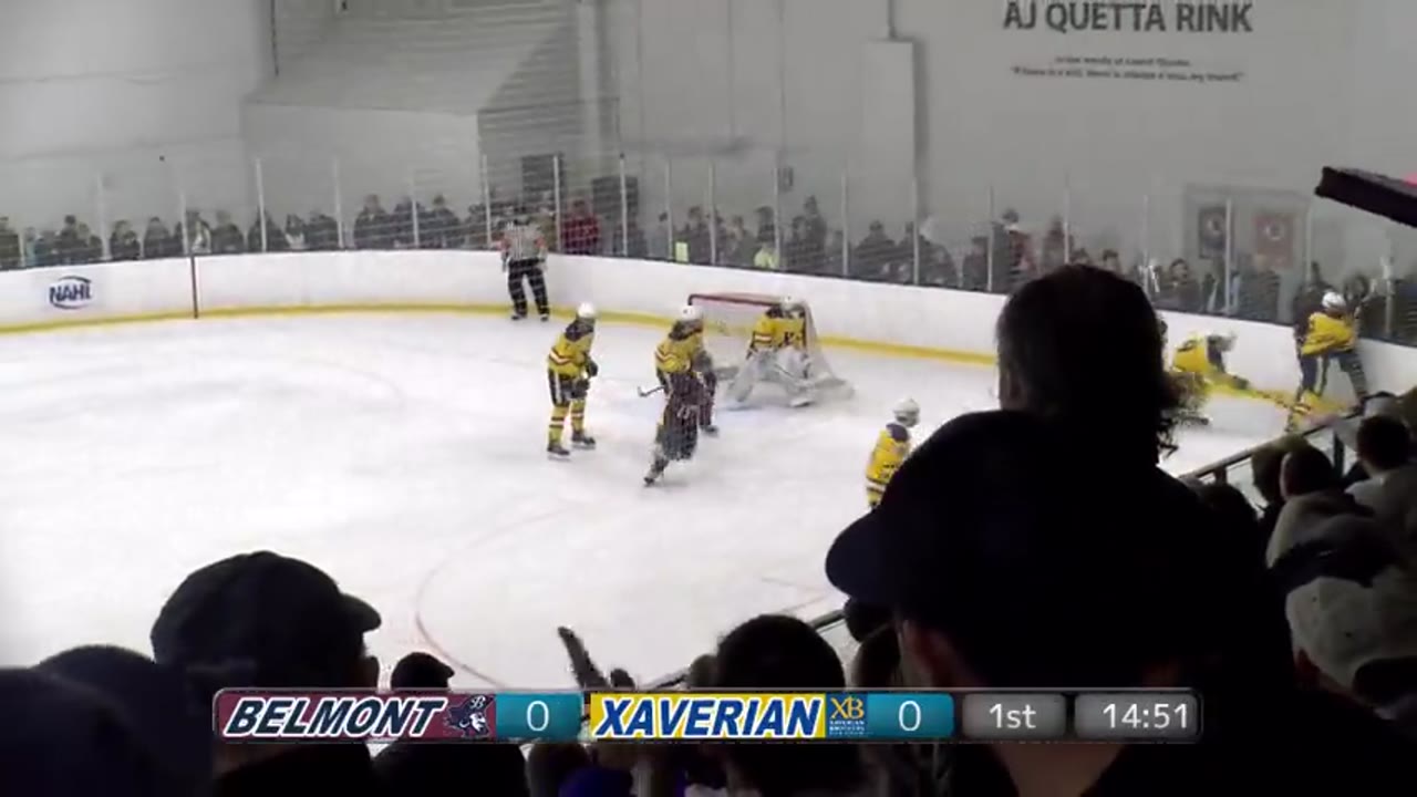 BHS Varsity Boys Ice Hockey: Marauders vs Xaverian Hawks 03/12/22