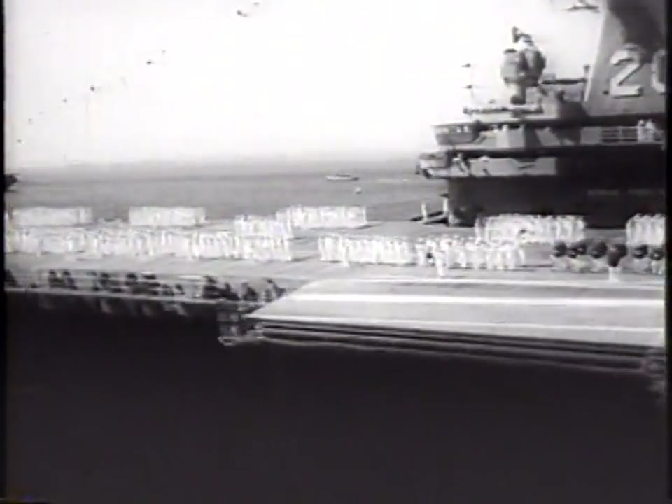 Fleet Review. Secretary Honored in 200 Ship Parade, 1956/09/17