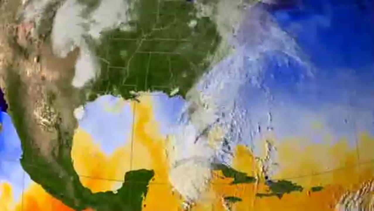 Sea Surface Temperature, Clouds, and Tropical Depression/Storm/Hurricane Tracks from June 1, 2005 to August 29, 2005