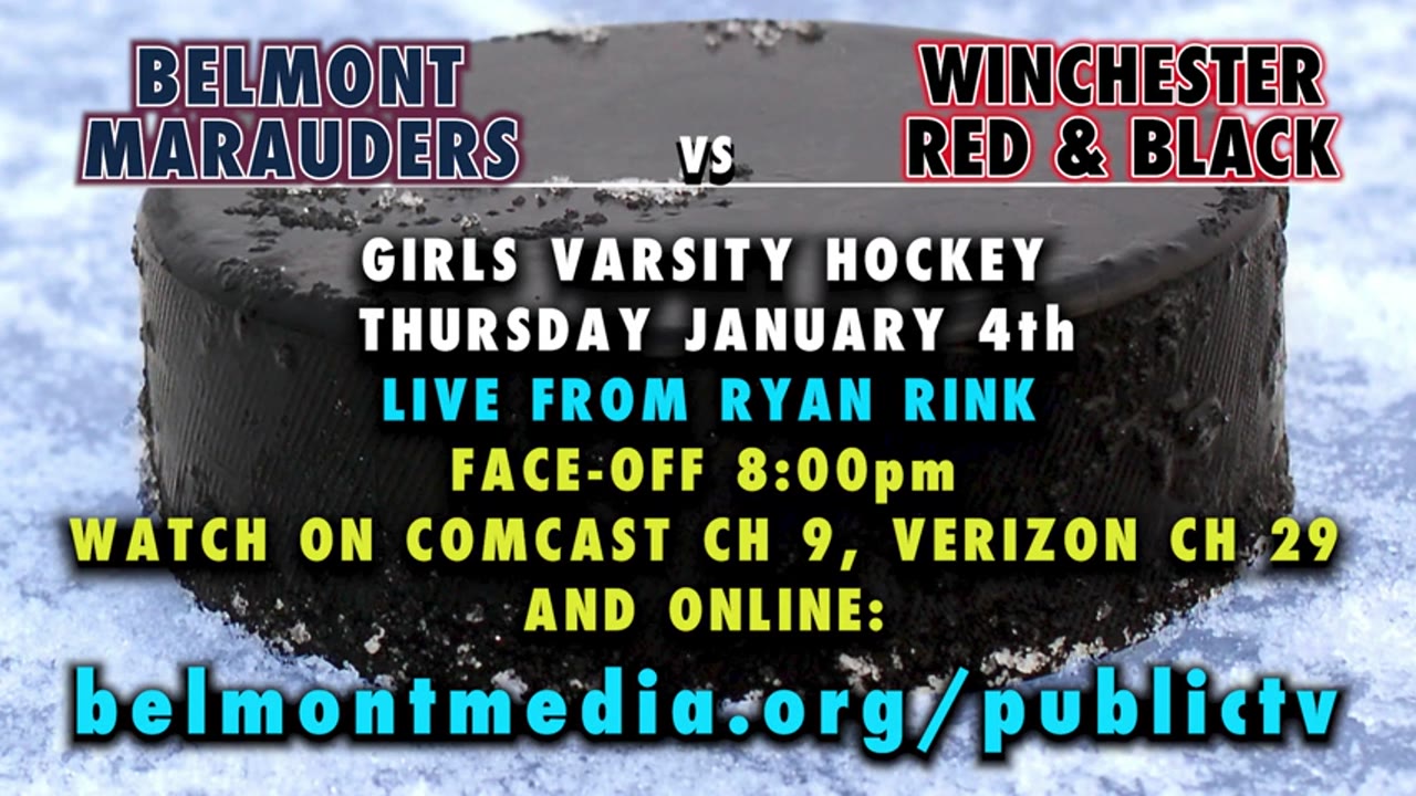 Belmont HS Girls Varsity Ice Hockey 01/04/24