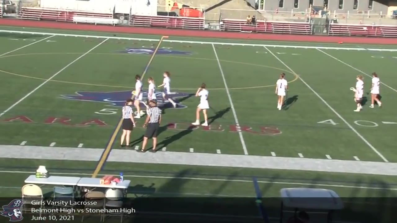 BHS Varsity Girls Lacrosse: Belmont vs. Stoneham