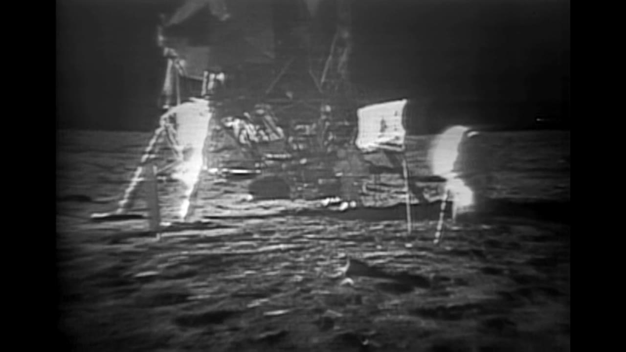 Partially Restored Video: Buzz Aldrin Kicking Moon Dust
