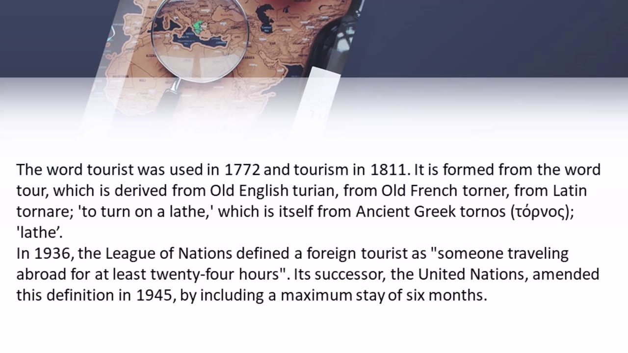 History of Tourism