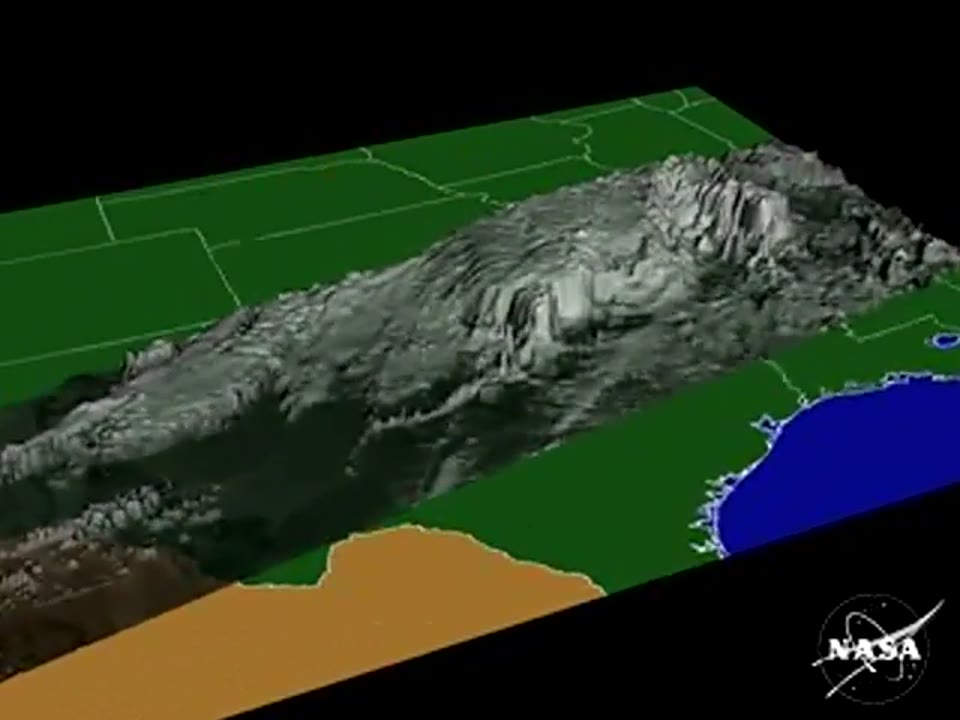 Lightning Strike Patterns Over Oklahoma : Image of the Day