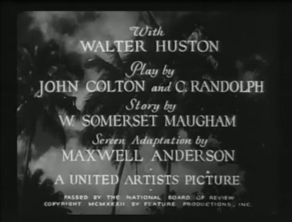 Rain (1932)