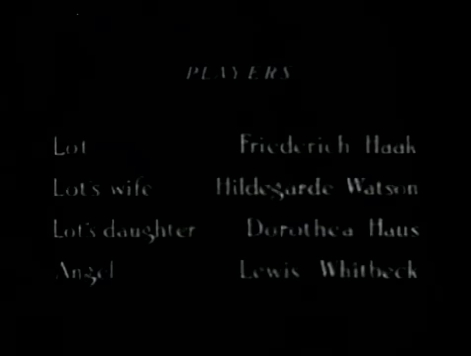 Lot in Sodom (1933)