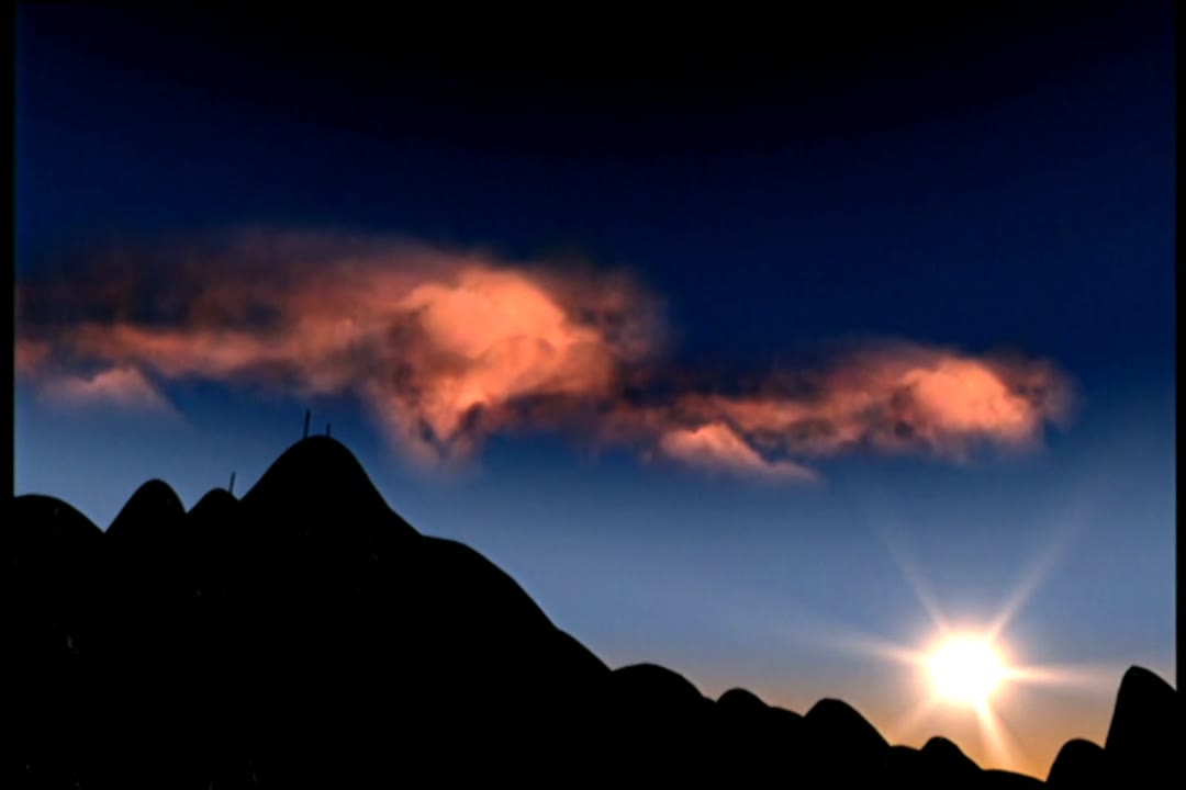 Noctilucent Cloud Animation