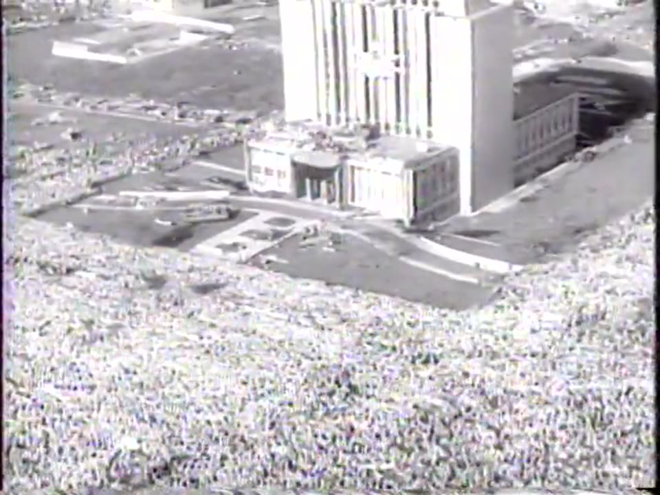 Havana Rally. Peasants Mass To Support Castro, 1959/07/27