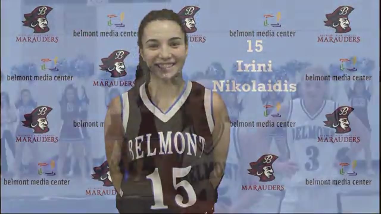 BHS Sports TV Presents: Varsity Girls Basketball - Belmont Marauders vs Watertown 01/26/16