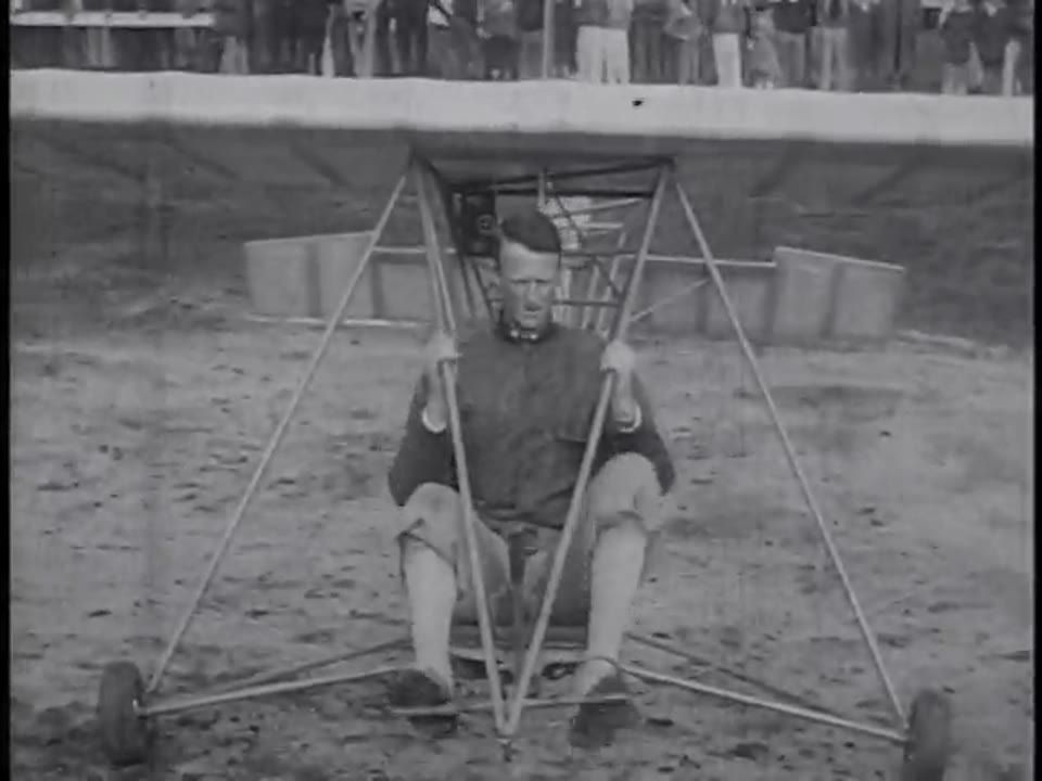 [Norman Goddard and His Glider]