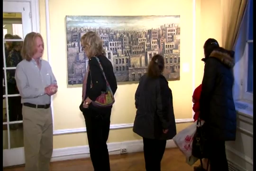 Bronx Artist Daniel Hauben's vibrant work