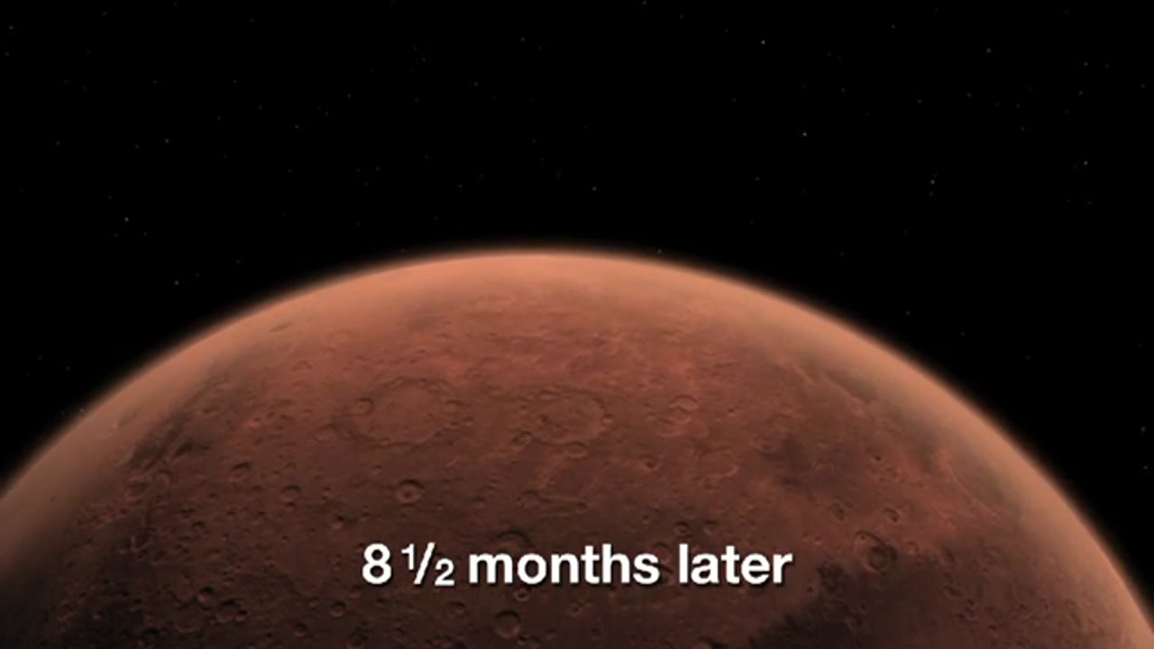 Next Mars Rover in Action