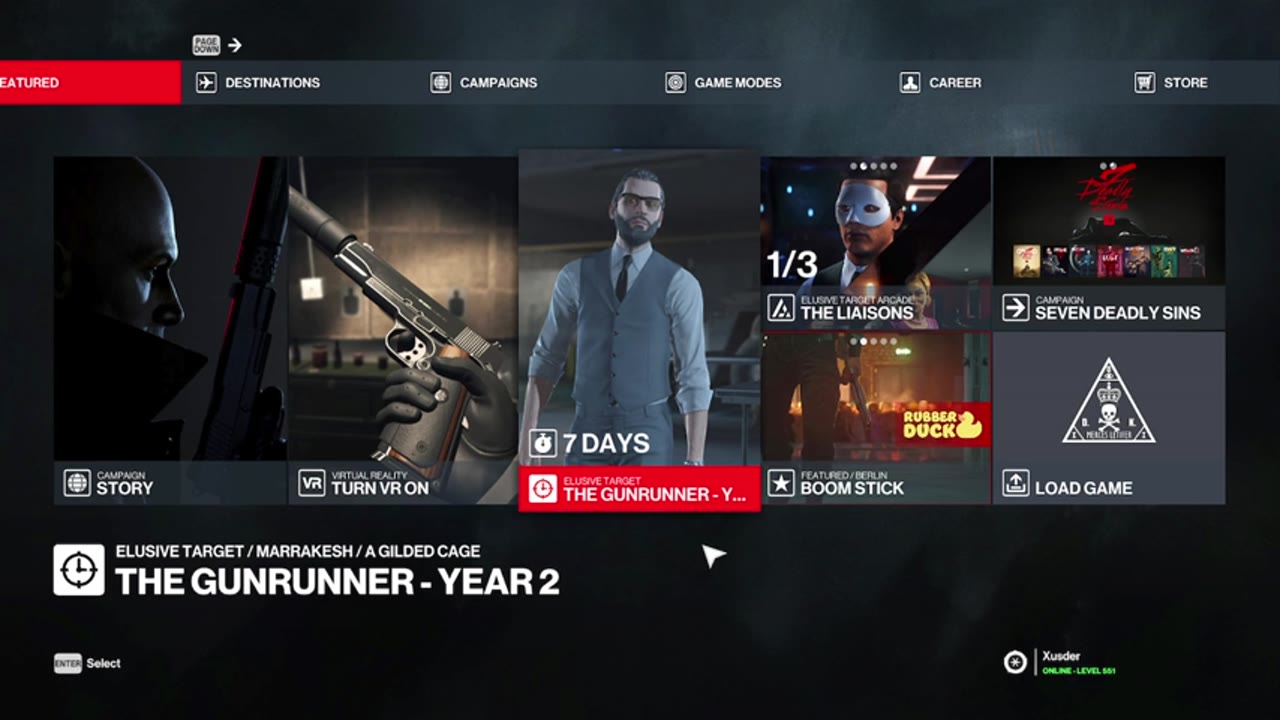 [2022-06-12] HITMAN 3 (PC): Elusive Target - The Gunrunner
