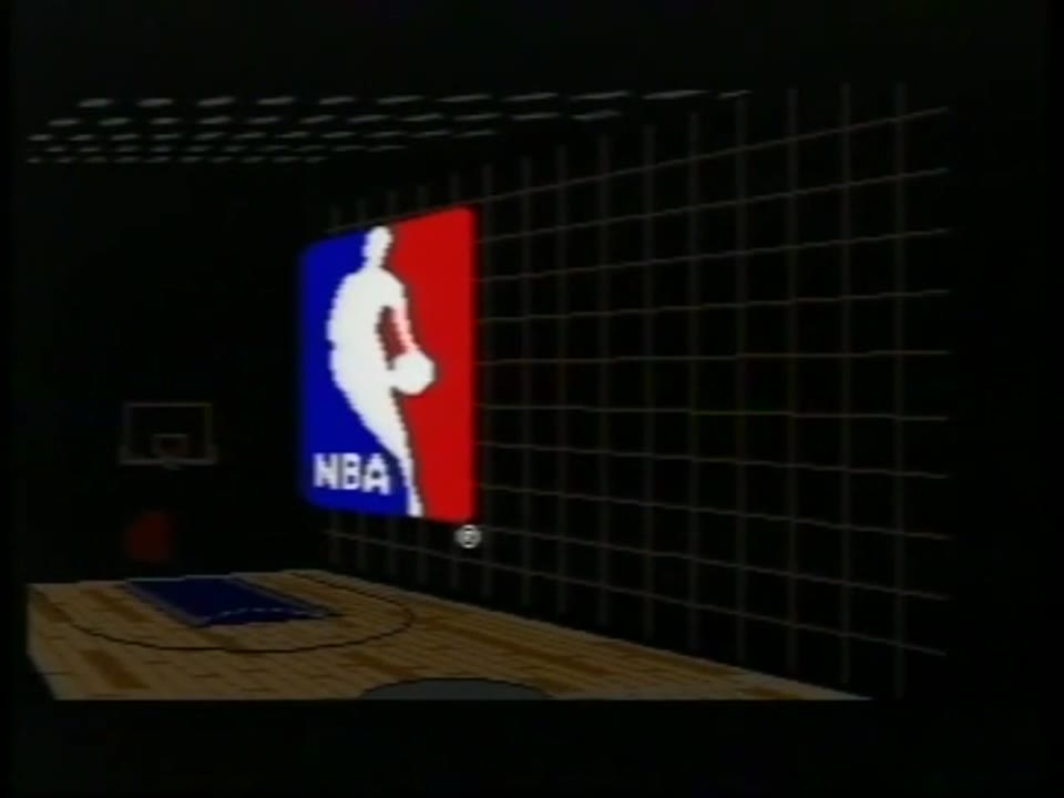 NBA Live ' 95 Sega Mega Drive PAL Gameplay
