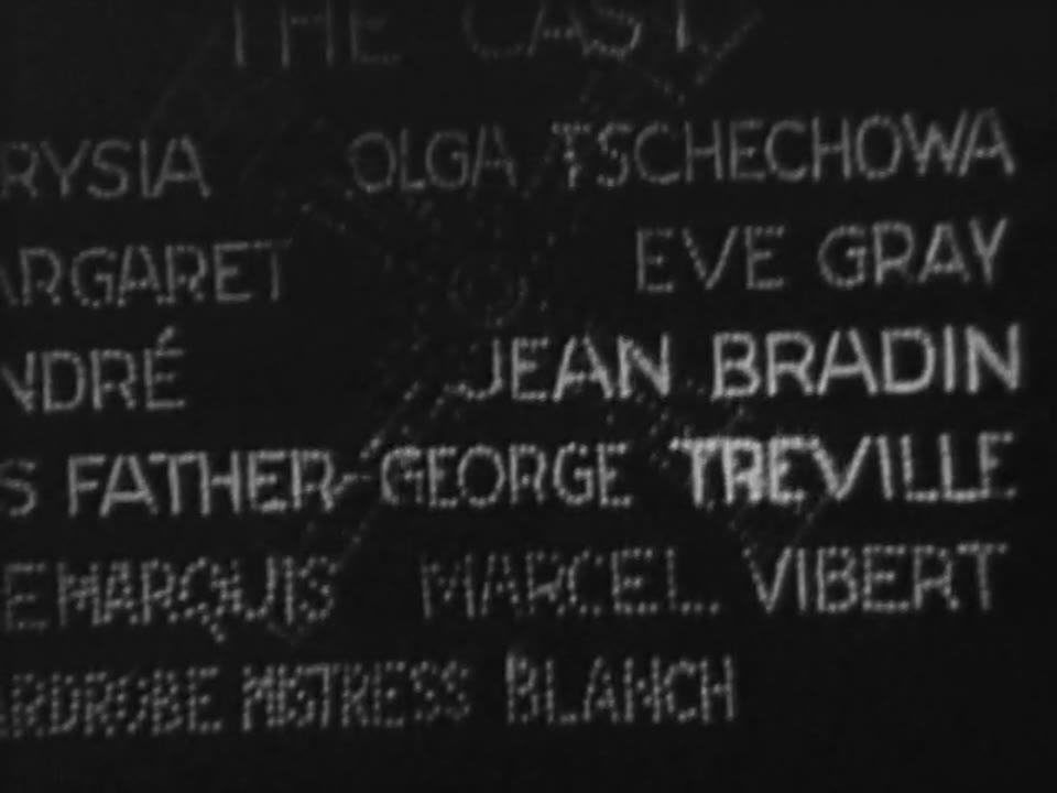 Moulin Rouge 1929 Olga Tschechowa, Eve Gray, Jean Bradin, Georges Tréville