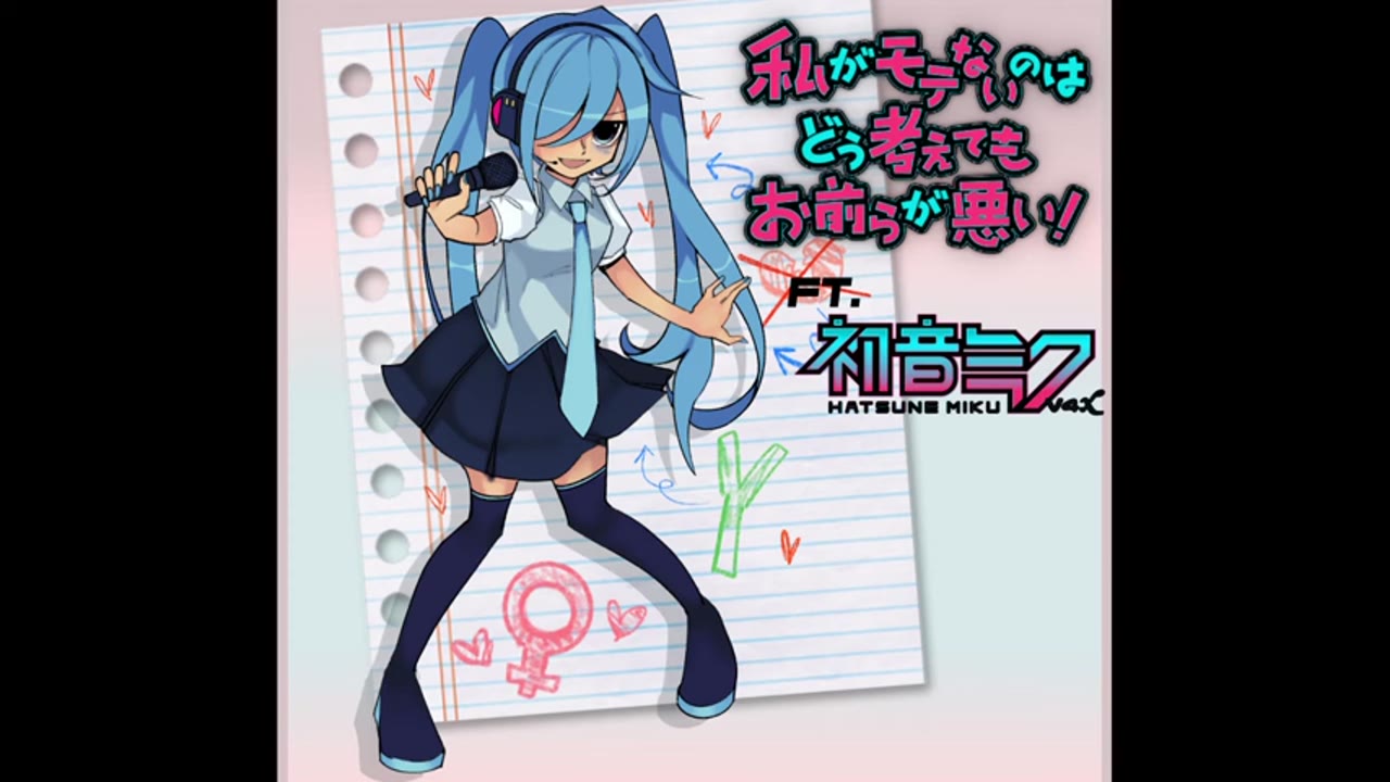 Watamote Outro Hatsune Miku Cover