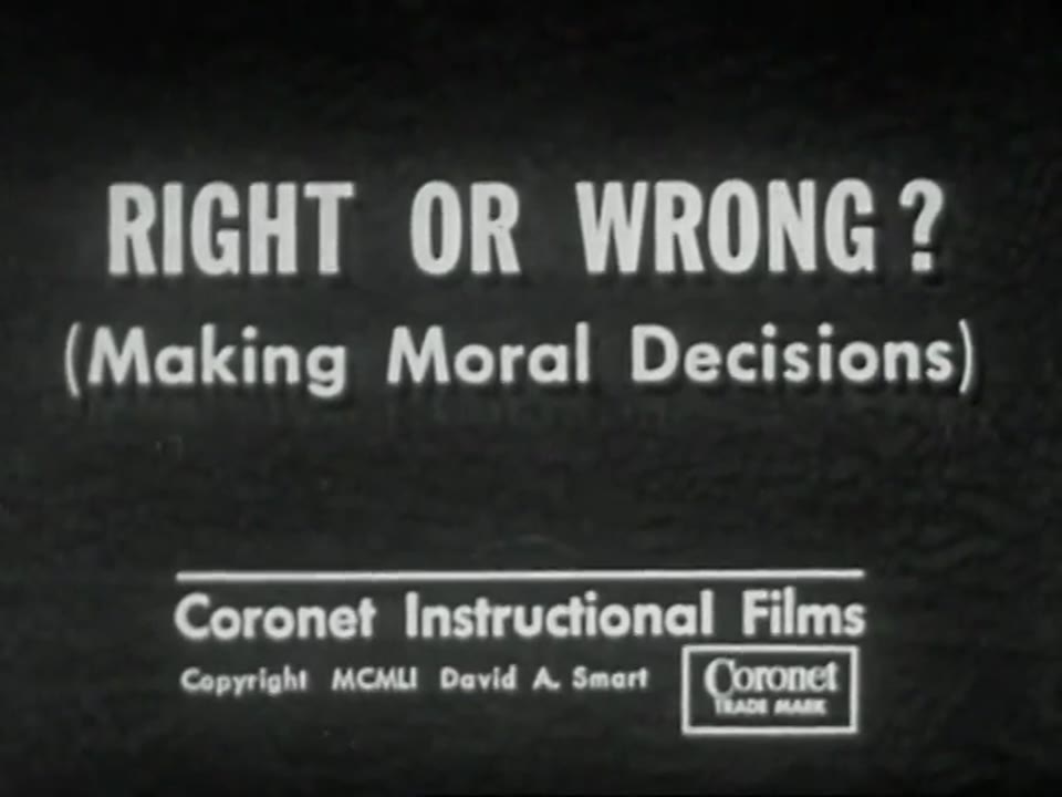 Right or Wrong? (Making Moral Decisions)
