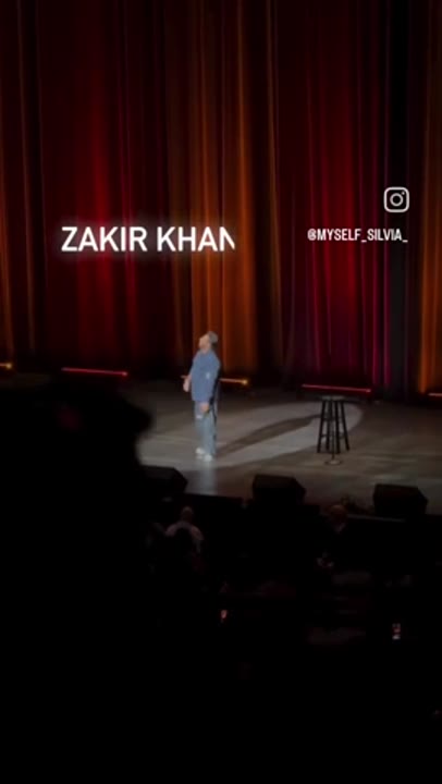 Watching Zakir Khan live felt like a piece of home