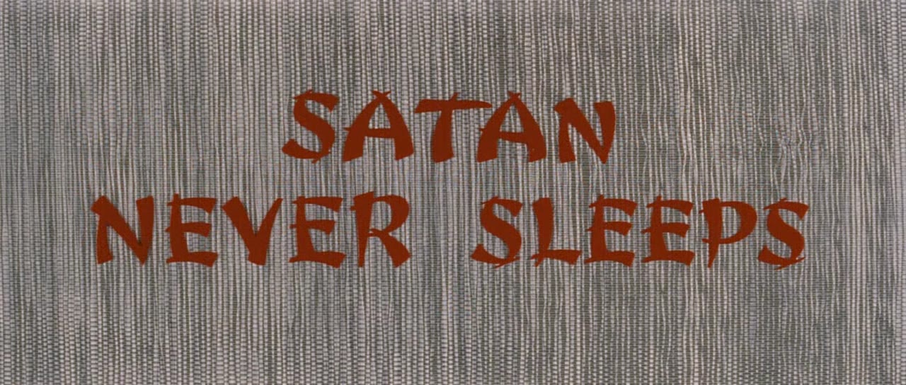 Satan Never Sleeps (1962)