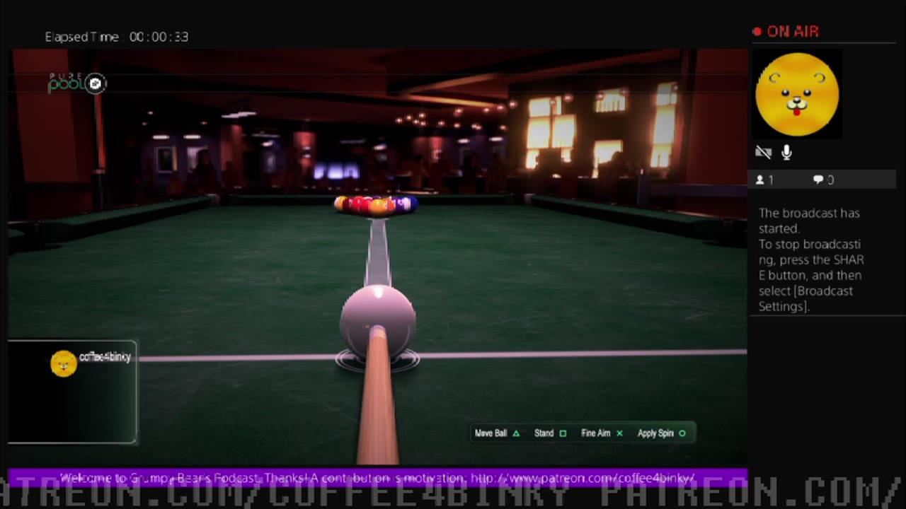 Podcast - (AM) Pure Pool (PS4) - Livestream - Annoyed Comic Book Grump